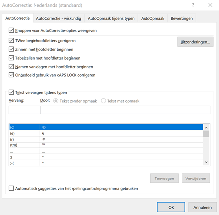 AutoCorrectie in Word | CLS Trainingen
