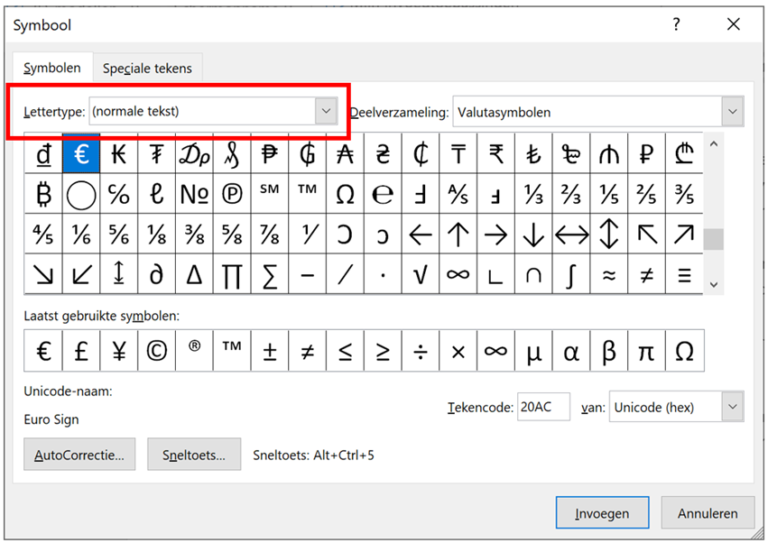 Speciale Tekens In Word CLS Trainingen Speciale Tekens In Word CLS Trainingen